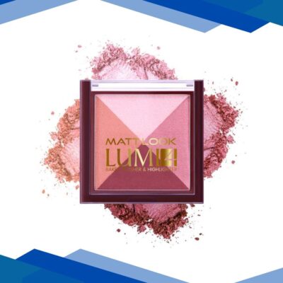 Matt Look Lumi 4 Glow Baked Blusher & Highlighter With Radiant Shine, Goddess Dust-02 7.5 gm