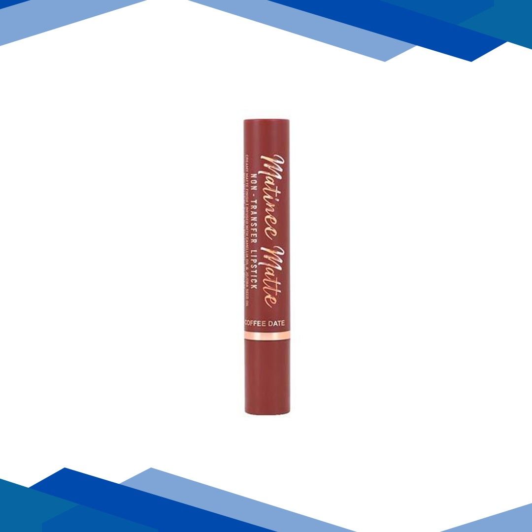 Matt Look Matinee Non Transfer Lipstick, Smudge- Resistant, Creamy Finish- Coffee Date 2.4 gm