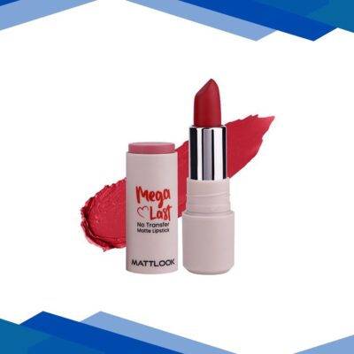 Matt Look Mega Last No Transfer Matte Lipstick With Smudge Proof Formula & Vitamin E, Wine So Fine-06 3.8 gm