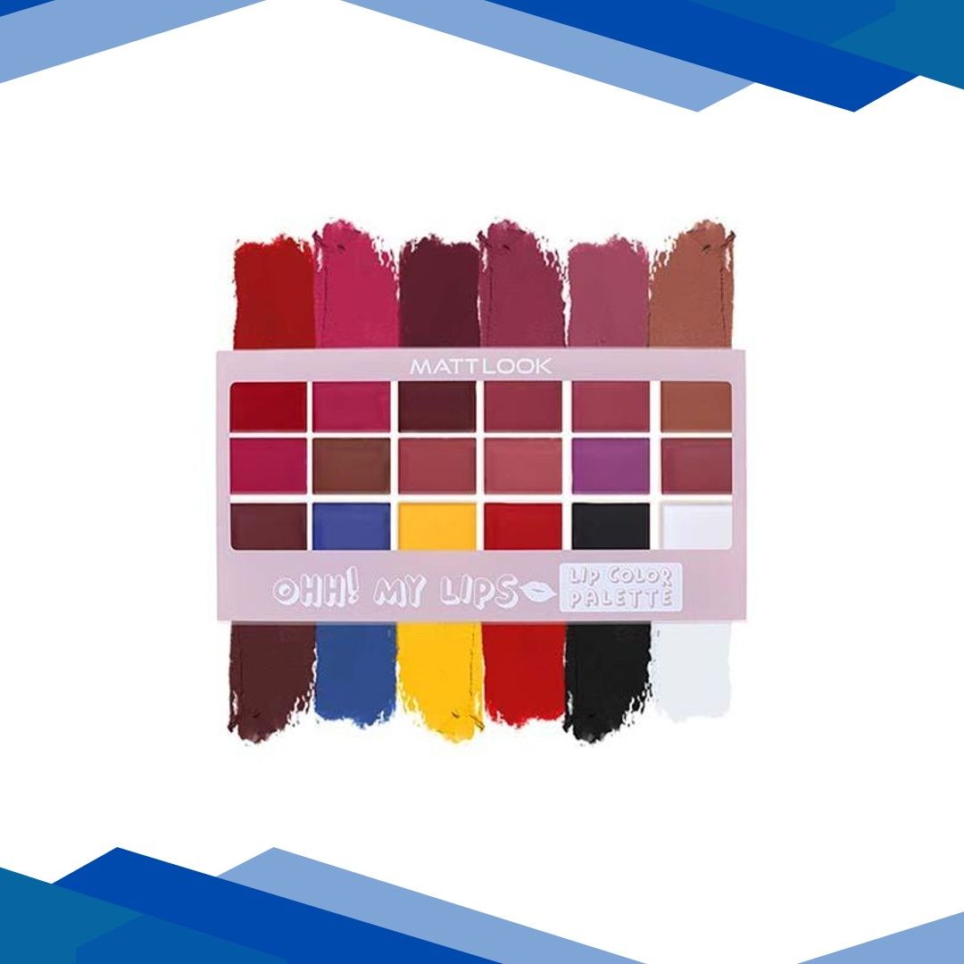 Matt Look Ohh! My Lips Lip Color Palette, Long Lasting – Ohh! My Lips 18 gm