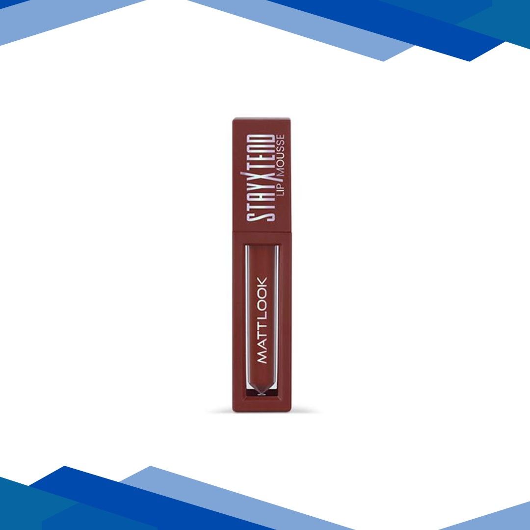 Matt Look Stayxtend Lip Mousse Enriched With Vitamin E & Non Sticky, Choco Latte-23 4 ml