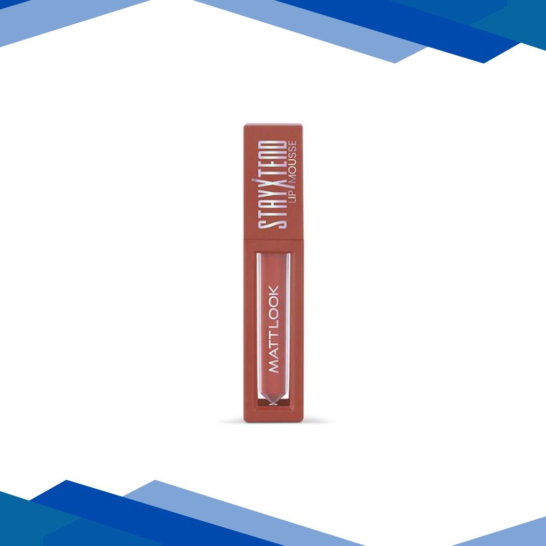 Matt Look Stayxtend Lip Mousse Enriched With Vitamin E & Non Sticky, Dusky Nude-21 4 ml