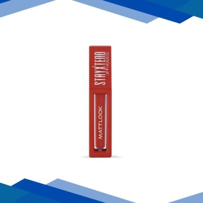 Matt Look Stayxtend Lip Mousse Enriched With Vitamin E & Non Sticky, Firey Red-04 4 ml