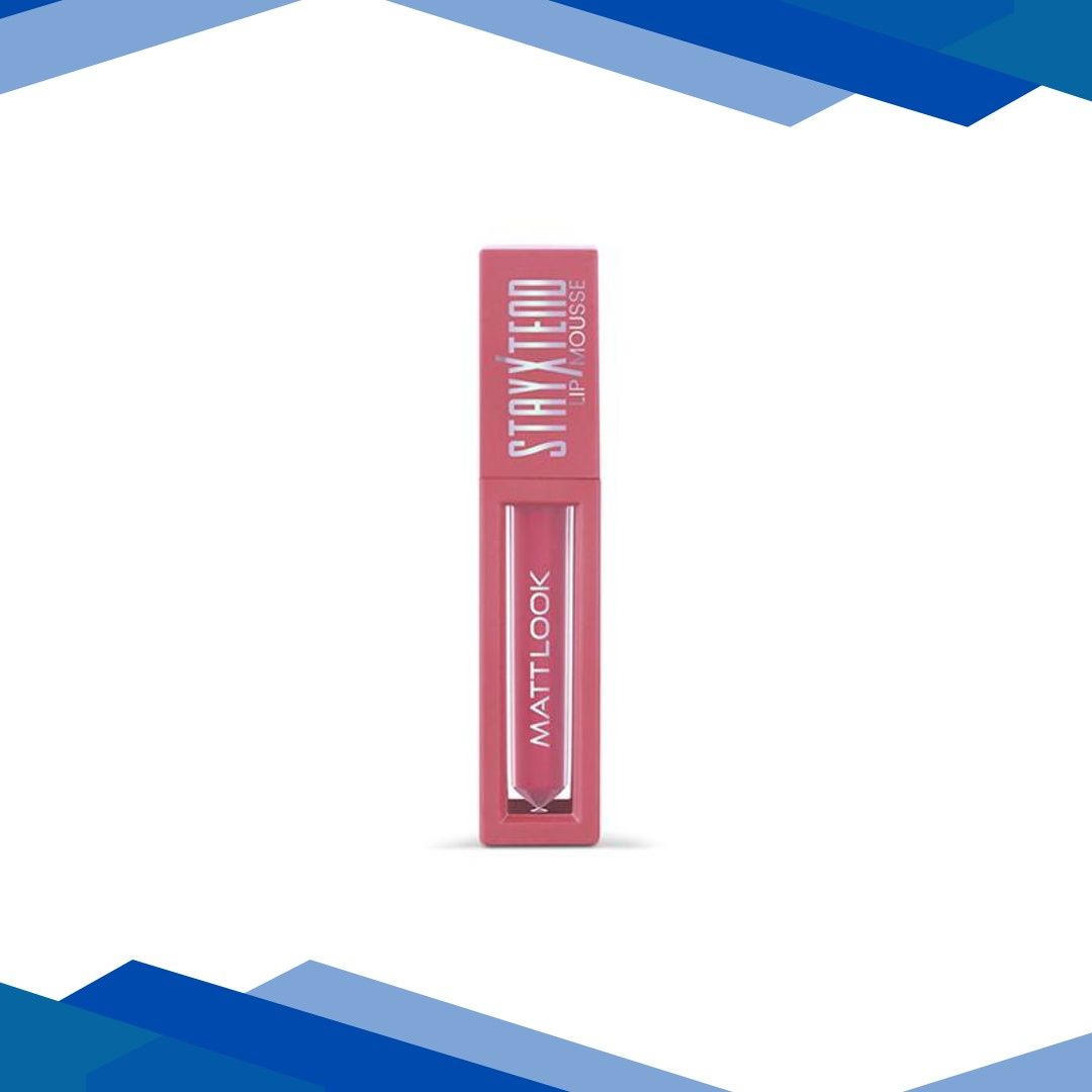 Matt Look Stayxtend Lip Mousse Enriched With Vitamin E & Non Sticky, Forever Pink-17 4 ml