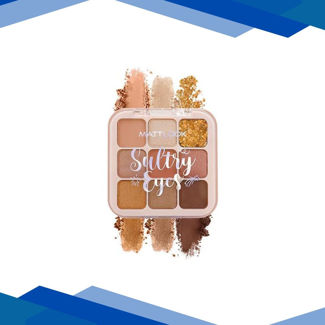 Matt Look Sultry Eyes Long Lasting Eye Shadow Palette, Carnival Fest-01 13.5 gm