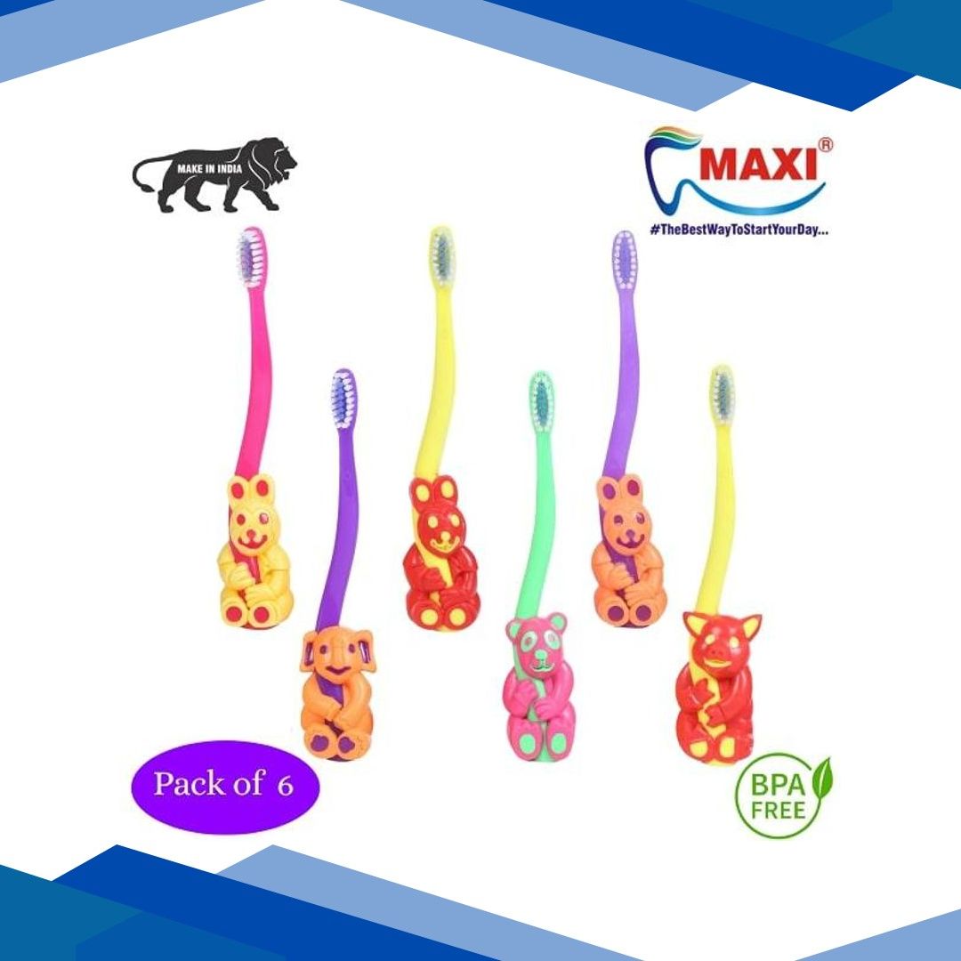 MAXI Bingo Junior Toothbrush – Soft 6’s