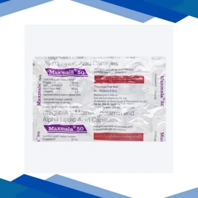 Maxmala 50mg Capsule 10’S