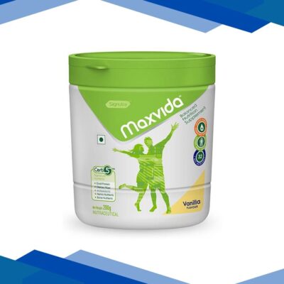 Maxvida Balanced Nutrition Supplement Powder Jar – Vanilla 200 g