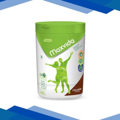 Maxvida Wholesome Daily Nutrition For Adult Jar – Chocolate Flavour 400 g
