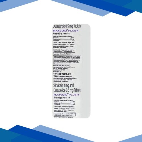 Maxvoid Plus 4 Tablet 10’S
