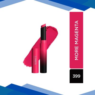 Maybelline New York Color Sensational Ultimattes Lipstick, 399 More Magenta 1.7 gm