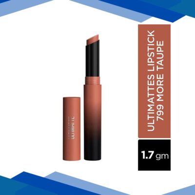 Maybelline New York Color Sensational Ultimattes Lipstick, 799 More Taupe 1.7 gm