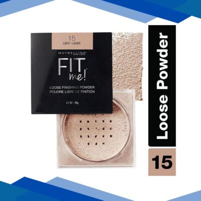 Maybelline New York Fit me Loose Finishing Powder,15 Light Leger 20 gm