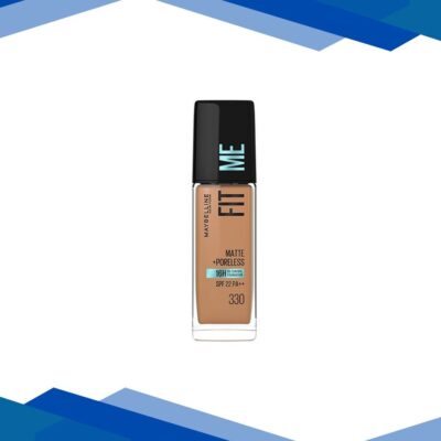 Maybelline New York Fit Me Matteplus Poreless 16h Oil Control SPF 22 Liquid Foundation 330 30ml