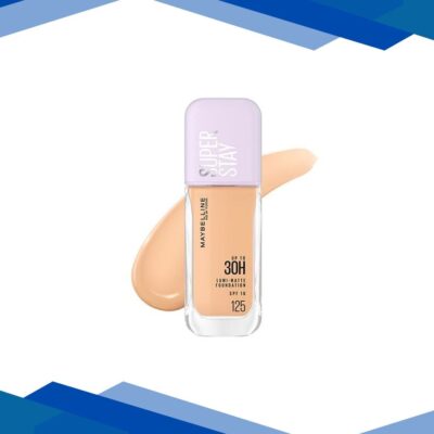 Maybelline New york Super Stay Lumi-Matte Liquid Foundation 30H Longwear Yet Light-As-Air, 125 35 ml