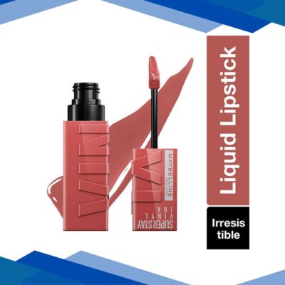 Maybelline New York Super Stay Vinyl Ink Liquid Lipstick, Irresistible 4.2 ml