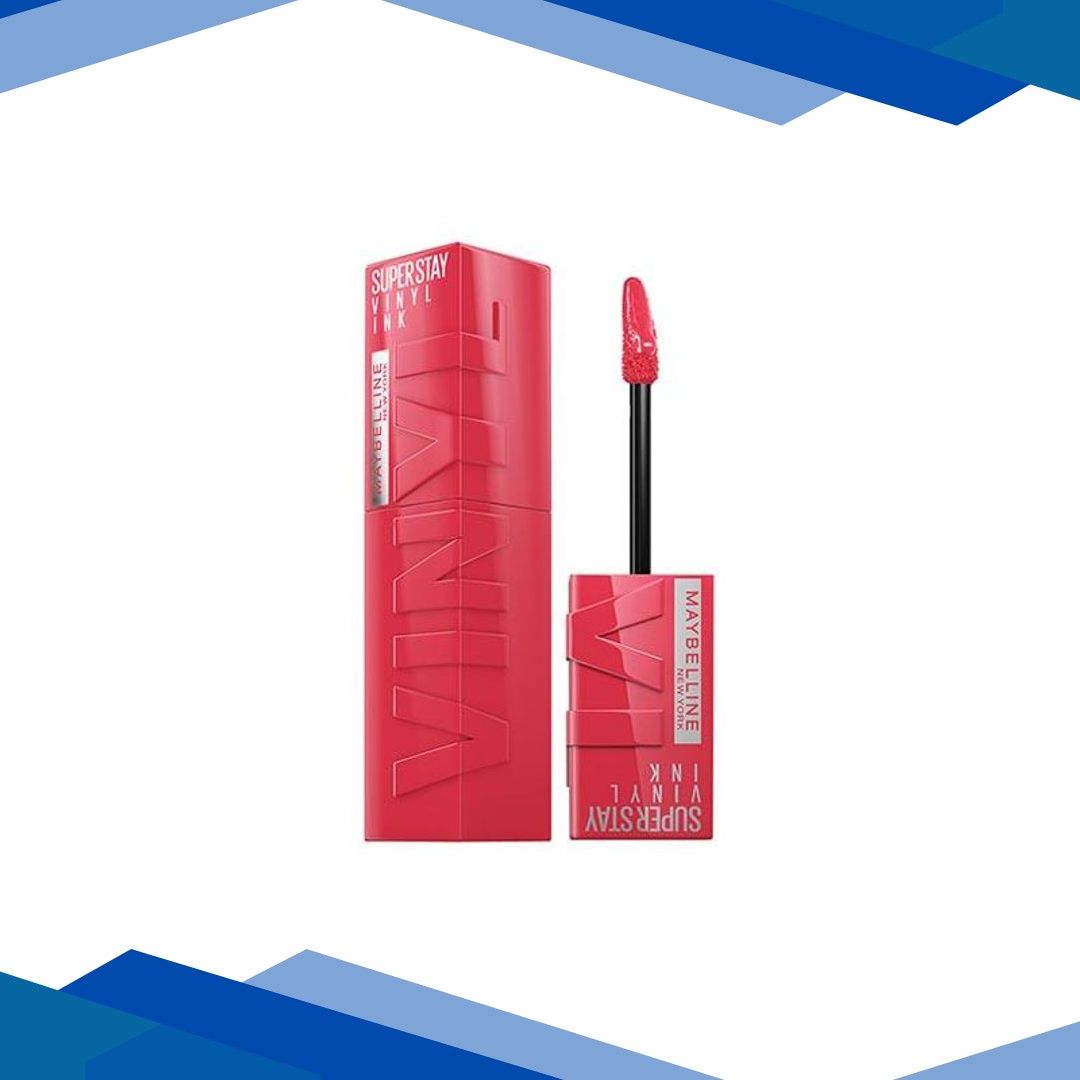 Maybelline New York Super Stay Vinyl Ink Liquid Lipstick, Tempting 4.2 ml