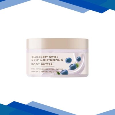 Mcaffeine Blueberry Swirl Deep Moisturizing Body Butter 200 gm