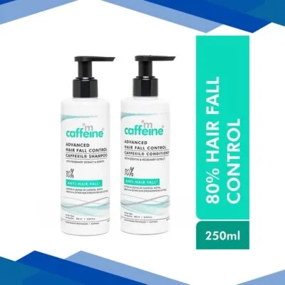 mCaffeine Caffexil Advanced Hair Fall Control Shampoo & Conditioner500ml 500 ml