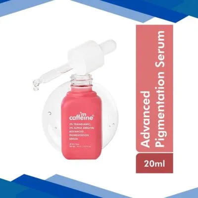 Mcaffeine Clear Glow 3% Tranexamic, 2% Alpha Arbutin Advanced Pigmentation Serum Treatment 20 ml