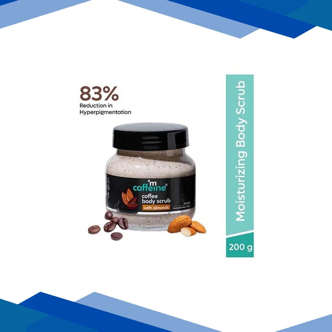 Mcaffeine Coffee Body Scrub With Almonds 100 gm