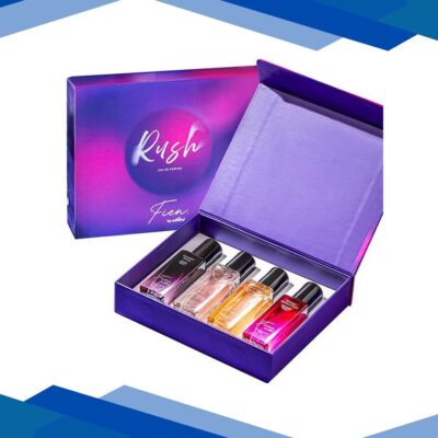 Mcaffeine Fien Rush Perfume Gift Set For Women-12 Hrs Longlasting EDP- Vanilla Muse, Cherry Wine 20Ml Each 4’s