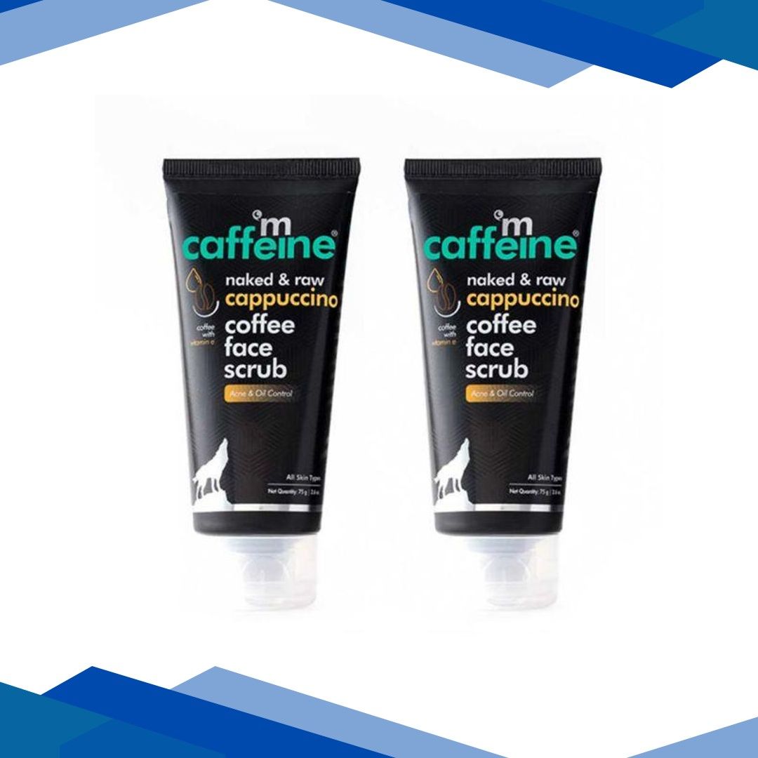 mCaffeine Mild Exfoliating Anti Acne Cappuccino Face Scrub 2’s