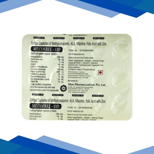 Mecofree OD Capsule 15’S