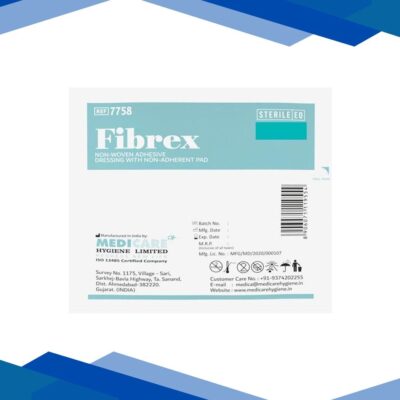 Medica Fibrex Non Woven Adhesive Dressing With Non Adherent Pad 10 cm x 30 cm 1’s