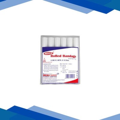 Medica Rolled Bandage (5 cm x 3 m) 12’s