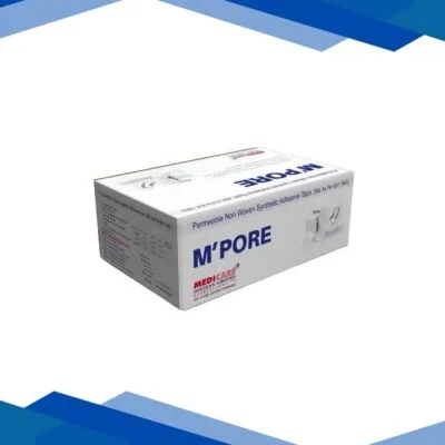 Medicare M’Pore Adhesive Tape (2 inch x 9.1 mtr) 6’s