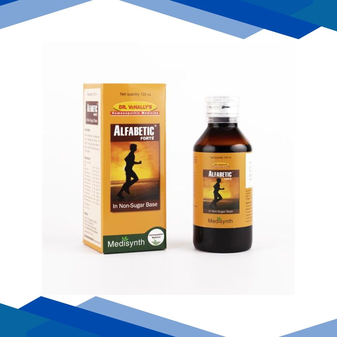 Medisynth Alfabetic Forte Non Sugar Syrup 450 ml