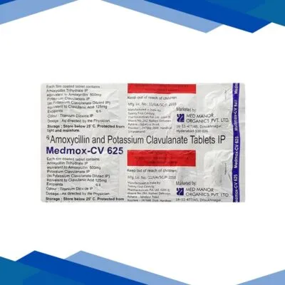 Medmox CV 625mg Tablet 10’S