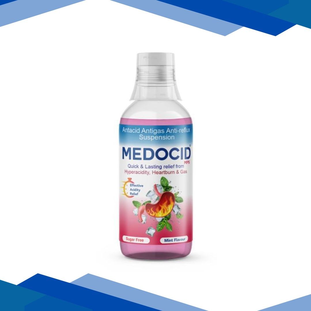 Medocid MPS Sugar Free Syrup – Mint Flavour 170 ml