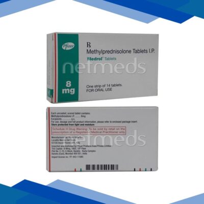 Medrol 8mg Tablet 14’S