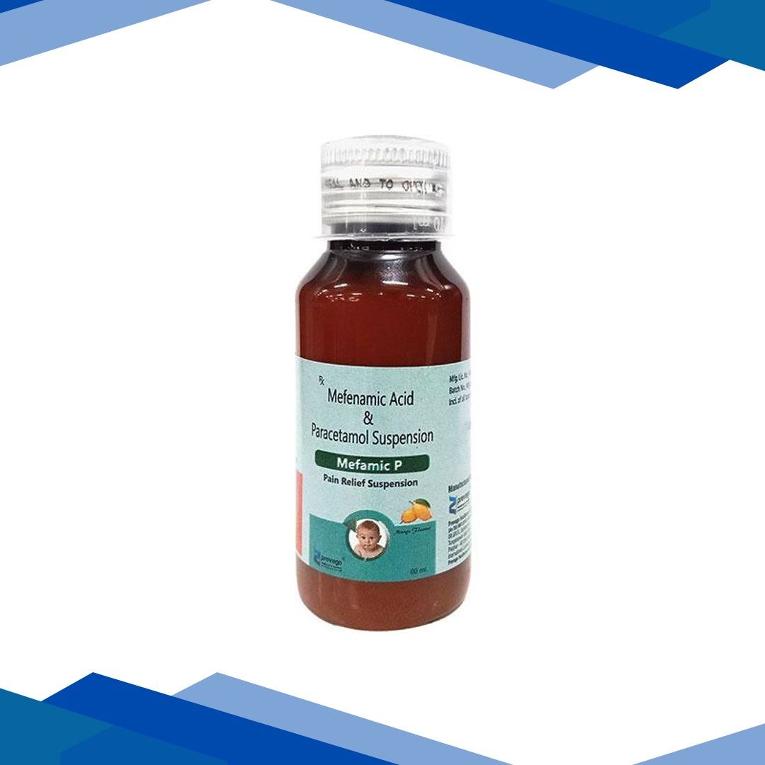 MEFAMIC P PAIN RELIEF MANGO FLAVOUR Suspension 60ml