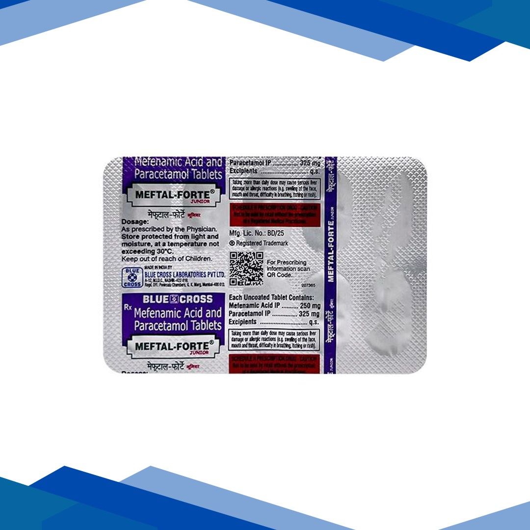 MEFTAL FORTE JUNIOR Tablet 10’s