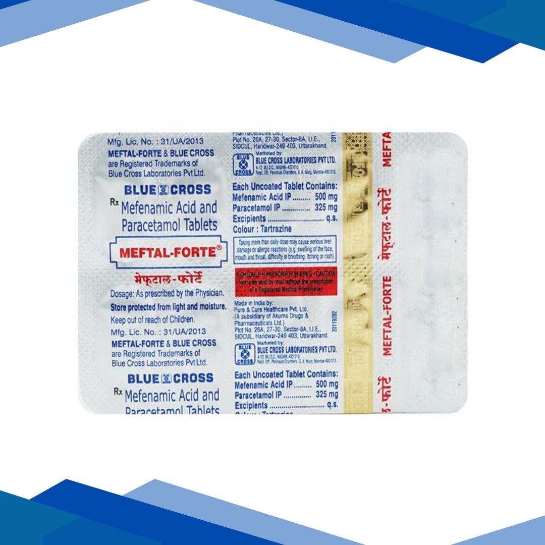 Meftal Forte Tablet 10’S
