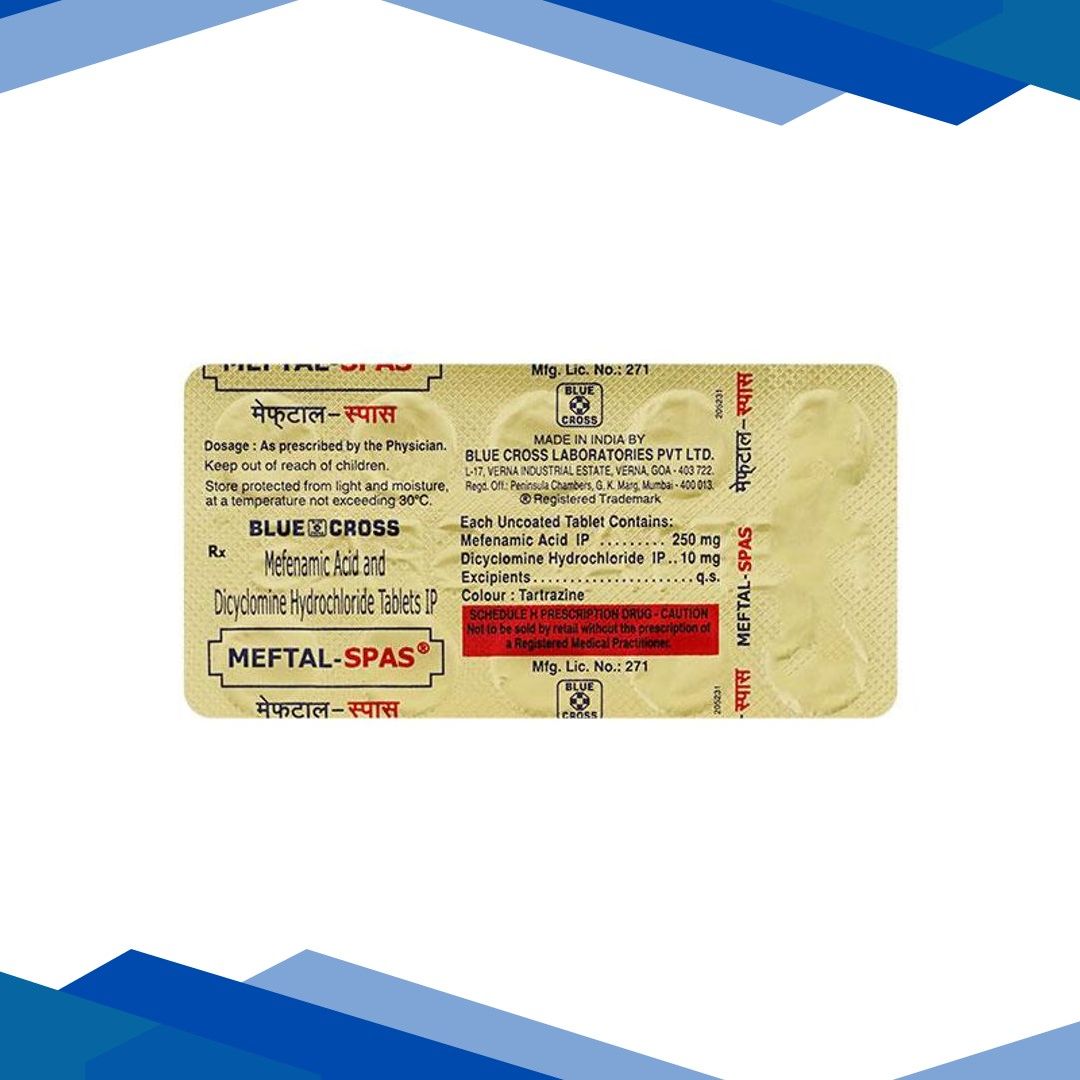 Meftal Spas Tablet 10’S