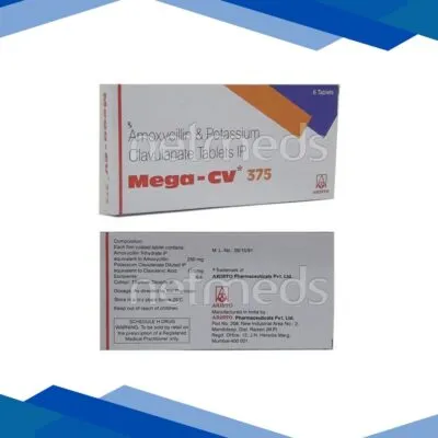 Mega CV 375mg Tablet 6’S