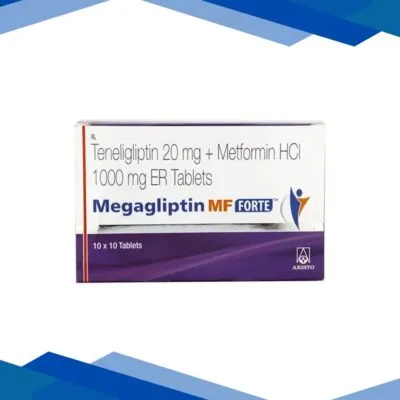 Megagliptin MF Forte Tablet 10’S