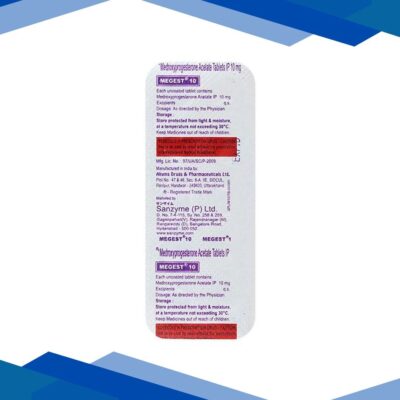 Megest 10mg Tablet 10’S