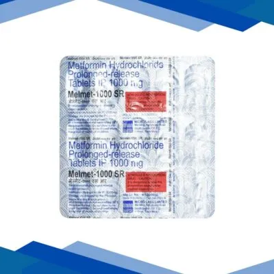 Melmet 1000 SR Tablet 15’S
