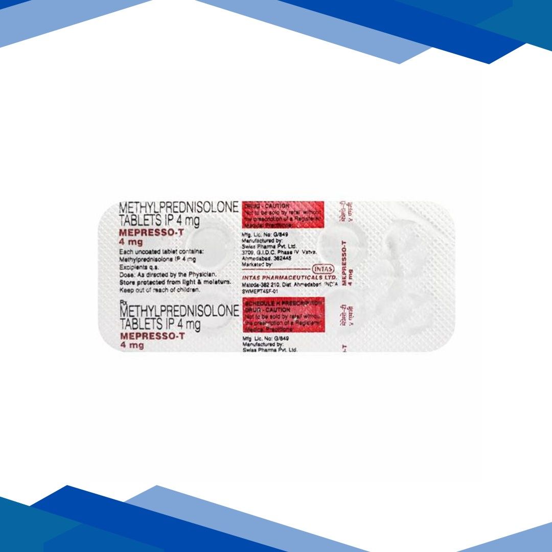 Mepresso T 4mg Tablet 10’S