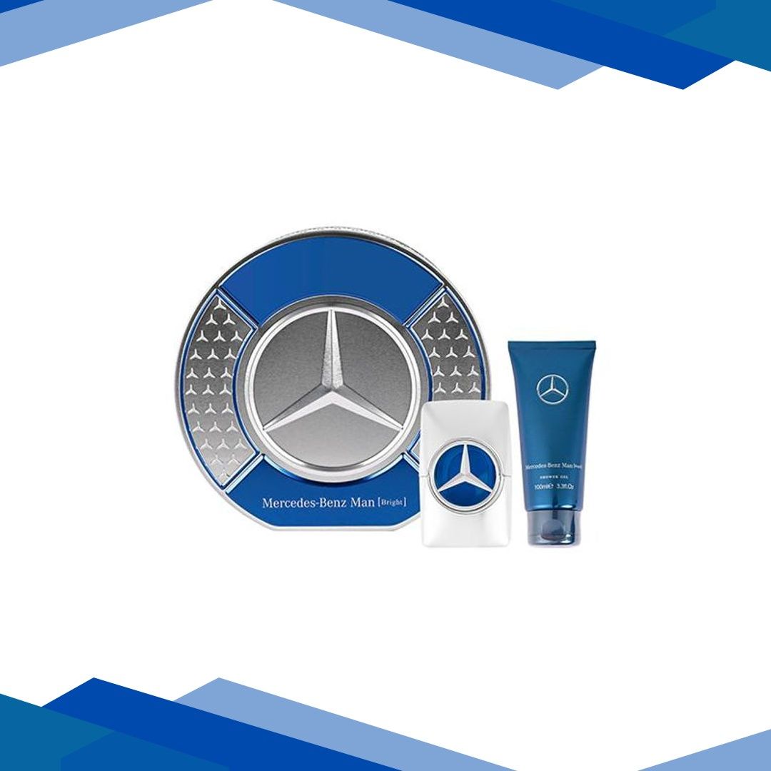 Mercedes Benz Man Bright Gift Set (Eau De Toilette 100ml + Shower Gel 100ml) 1’s
