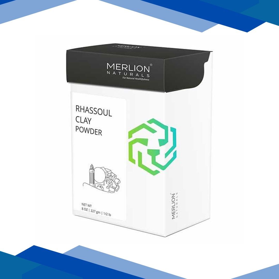 Merlion Naturals Clay Powder – Rhassoul 227 gm