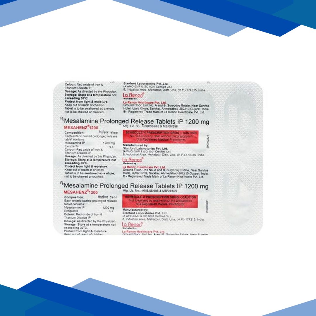 Mesahenz 1200mg Tablet 10’S