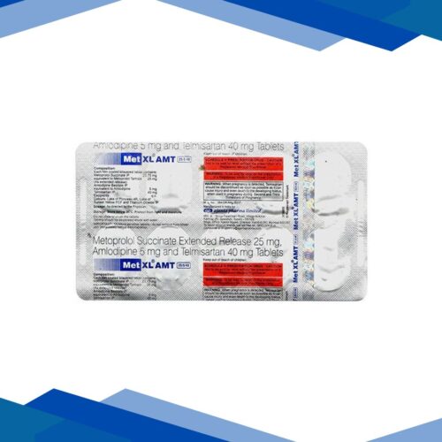 MET XL AMT 25/5/40 Tablet 10’s