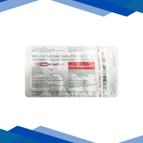 MET XL AMT 50/5/40 Tablet 10’s