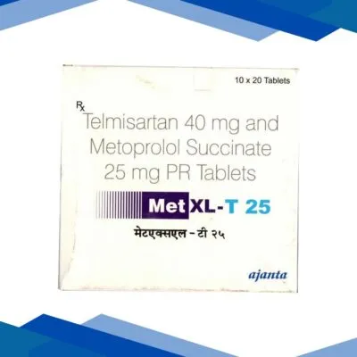 MET XL T 25 Tablet 20’s